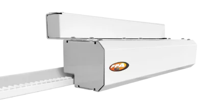 CREMALLERA PUERTA SOCIAL BLANCA PARA RAC 24V